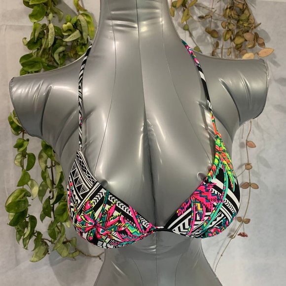 🌀 No Boudaries String Bikini Top & Bottom - Picture 3 of 5